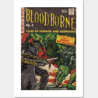 Bloodborne comic cover Posters and Art